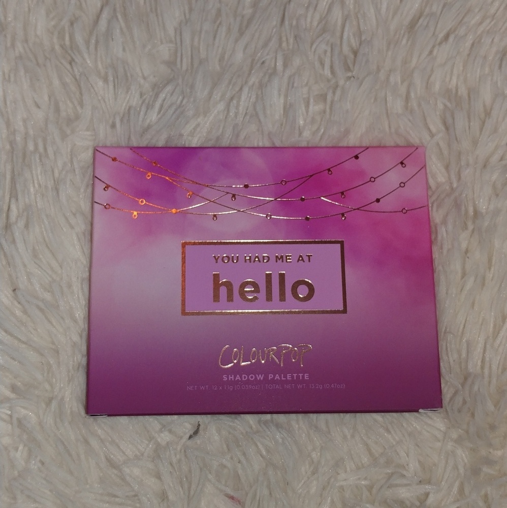 Colourpop You had Me At Hello Shadow Palette